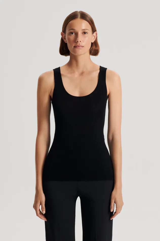 Babywool Women Scanlan Theodore BABYWOOL SINGLET BLACK ALL