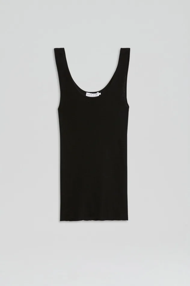 Babywool Women Scanlan Theodore BABYWOOL SINGLET BLACK ALL