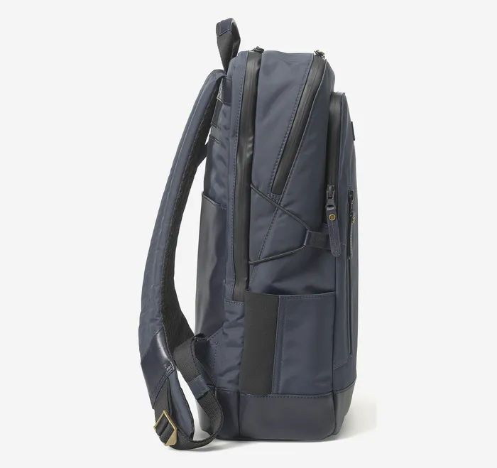 Backpacks and Briefcases Hudson Waterproof Backpack Navy Johnston and Murphy Men