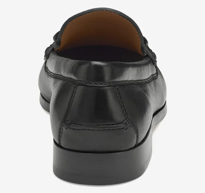 Baldwin Bit Loafer Black Sheepskin Men SlipOns and Loafers Johnston and Murphy