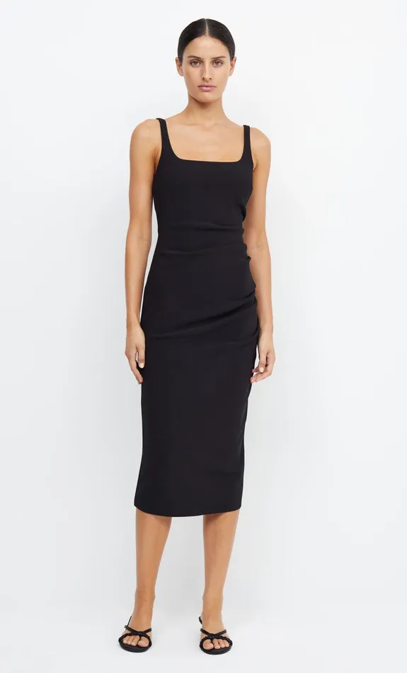 Bec Bridge Bridesmaids Dresses BE MINE SQUARE NECK DRESS Black 8211 Women