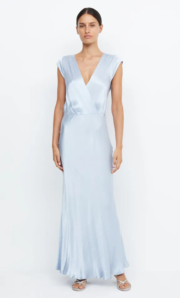 Bec Bridge Bridesmaids Dresses MOON DANCE MAXI DRESS Dusty Blue 8211 Women
