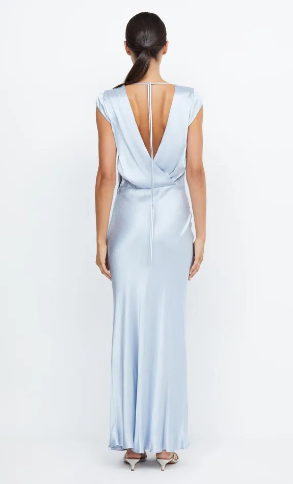 Bec Bridge Bridesmaids Dresses MOON DANCE MAXI DRESS Dusty Blue 8211 Women