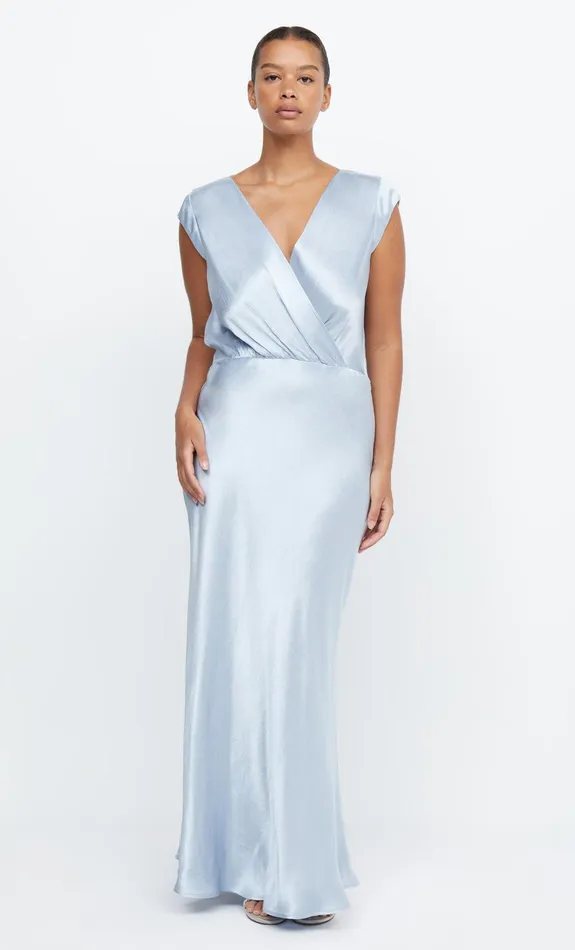 Bec Bridge Bridesmaids Dresses MOON DANCE MAXI DRESS Dusty Blue 8211 Women