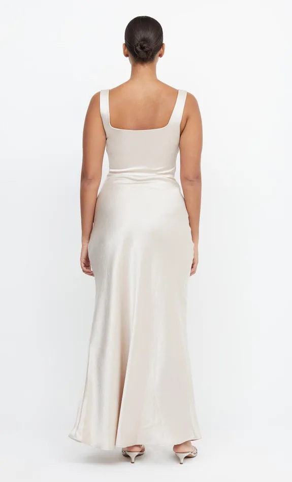 Bec Bridge Bridesmaids Dresses THE DREAMER SQUARE NECK DRESS Sand 8211 Women