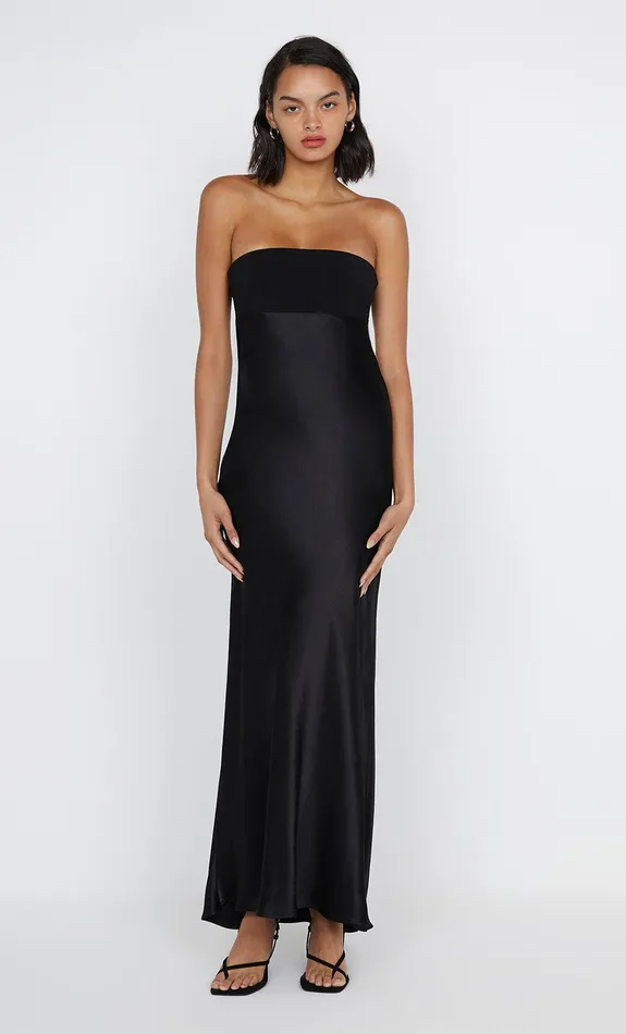 Bec Bridge Bridesmaids Dresses ZARI STRAPLESS DRESS Black 8211 Women