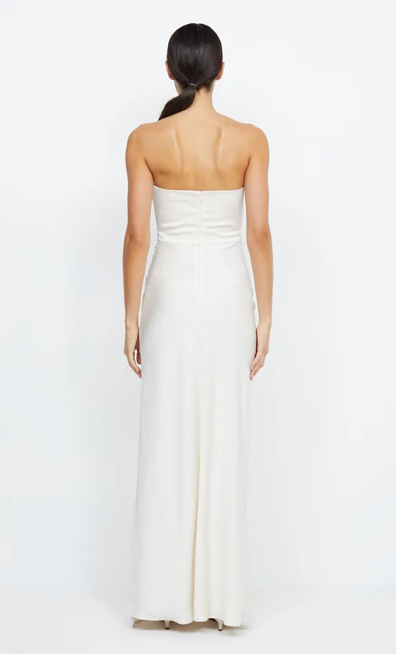 Bec Bridge Dresses ETERNITY STRAPLESS MAXI Cream 8211 Women
