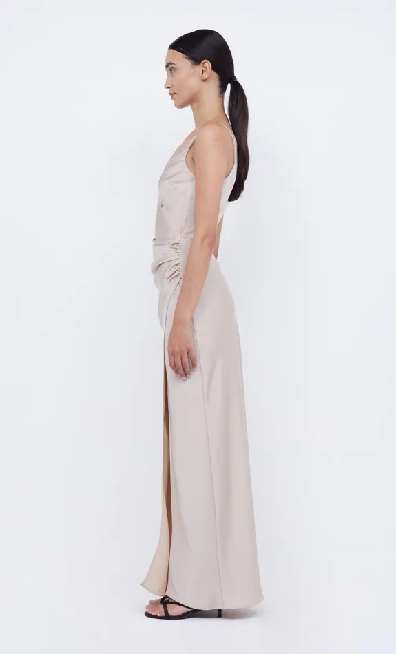 Bec Bridge Dresses ETERNITY V MAXI DRESS Sand 8211 Women