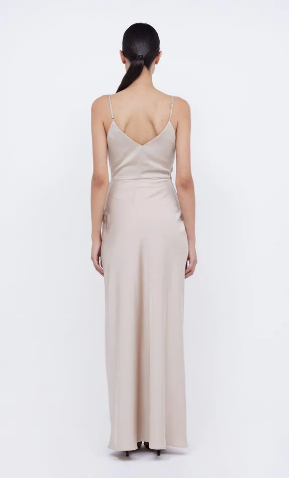 Bec Bridge Dresses ETERNITY V MAXI DRESS Sand 8211 Women