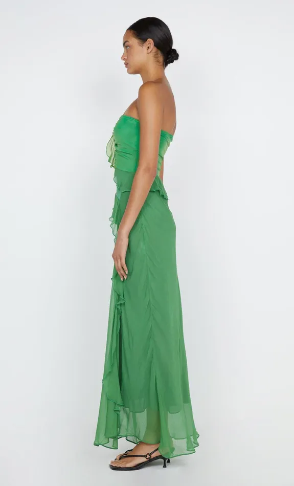 Bec Bridge Dresses MARESCA STRAPLESS DRESS Green Apple 8211 Women