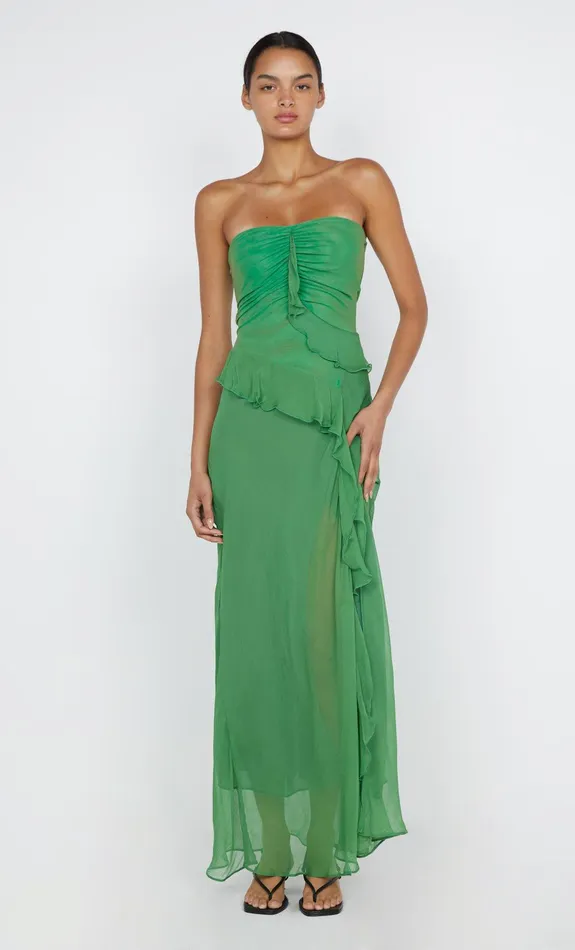 Bec Bridge Dresses MARESCA STRAPLESS DRESS Green Apple 8211 Women