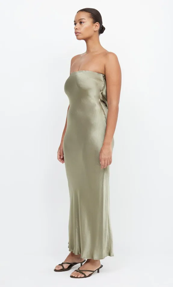 Bec Bridge Dresses MOON DANCE STRAPLESS DRESS Sage 8211 Women