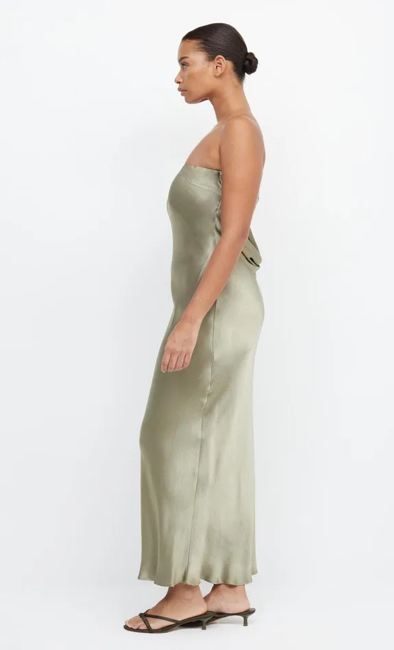 Bec Bridge Dresses MOON DANCE STRAPLESS DRESS Sage 8211 Women