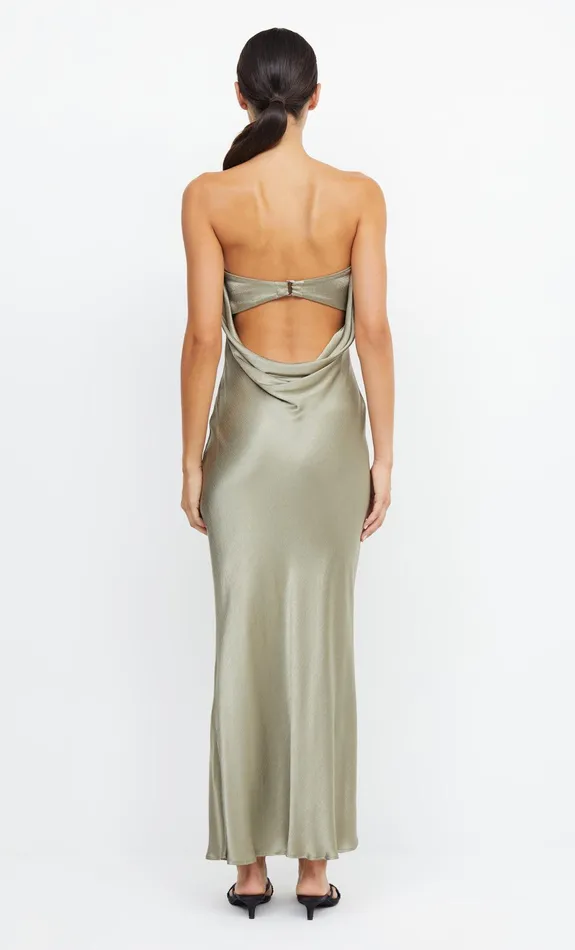 Bec Bridge Dresses MOON DANCE STRAPLESS DRESS Sage 8211 Women