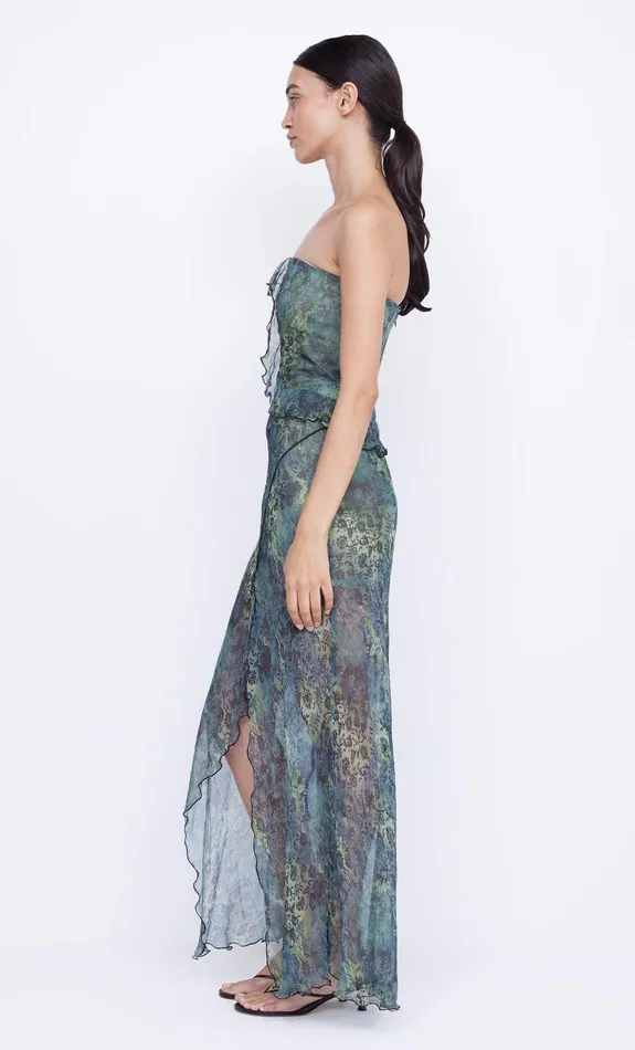 Bec Bridge Dresses OPAL STRAPLESS MAXI DRESS Nouveau Bleue 8211 Women