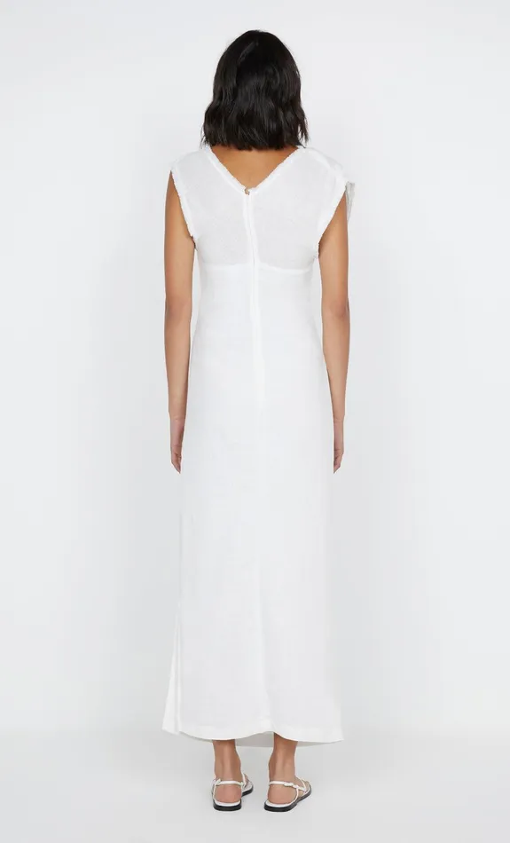 Bec Bridge Dresses STEFFI GATHER DRESS White 8211 Women