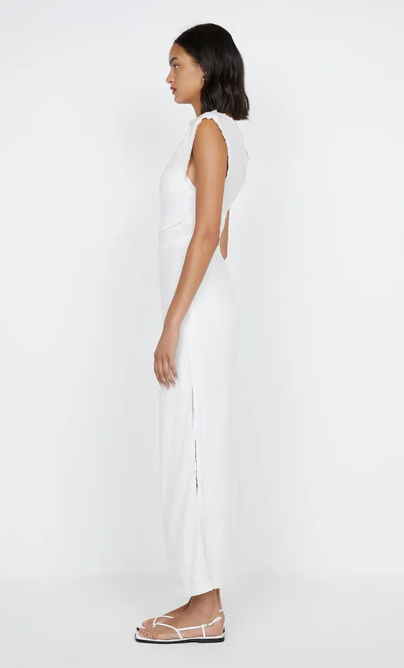 Bec Bridge Dresses STEFFI GATHER DRESS White 8211 Women