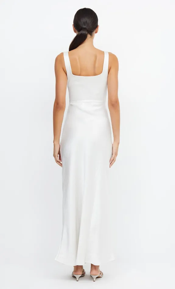 Bec Bridge Dresses THE DREAMER SQUARE NECK DRESS Ivory 8211 Women
