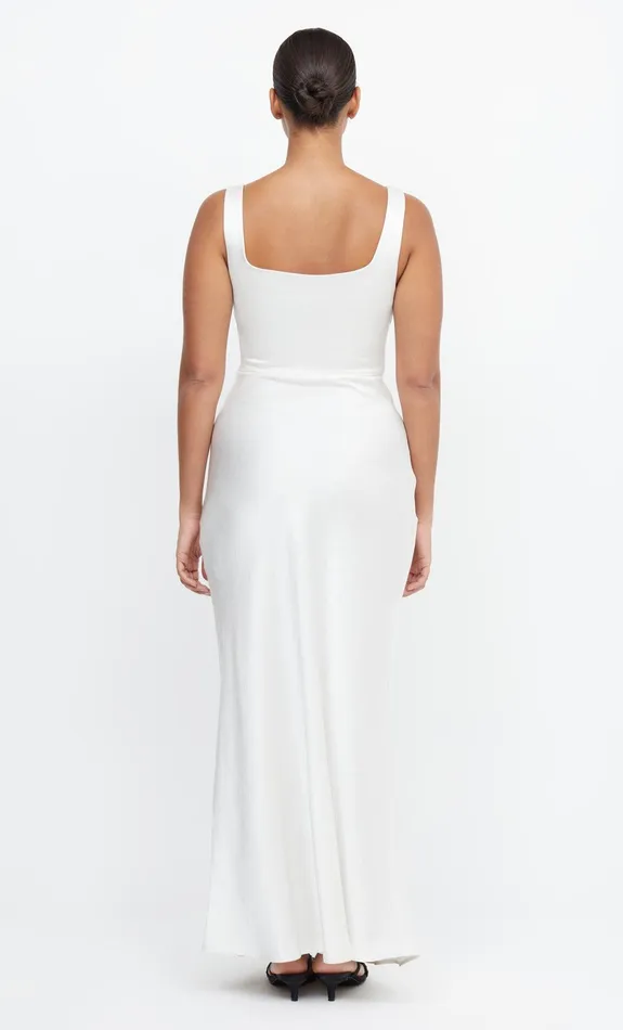 Bec Bridge Dresses THE DREAMER SQUARE NECK DRESS Ivory 8211 Women