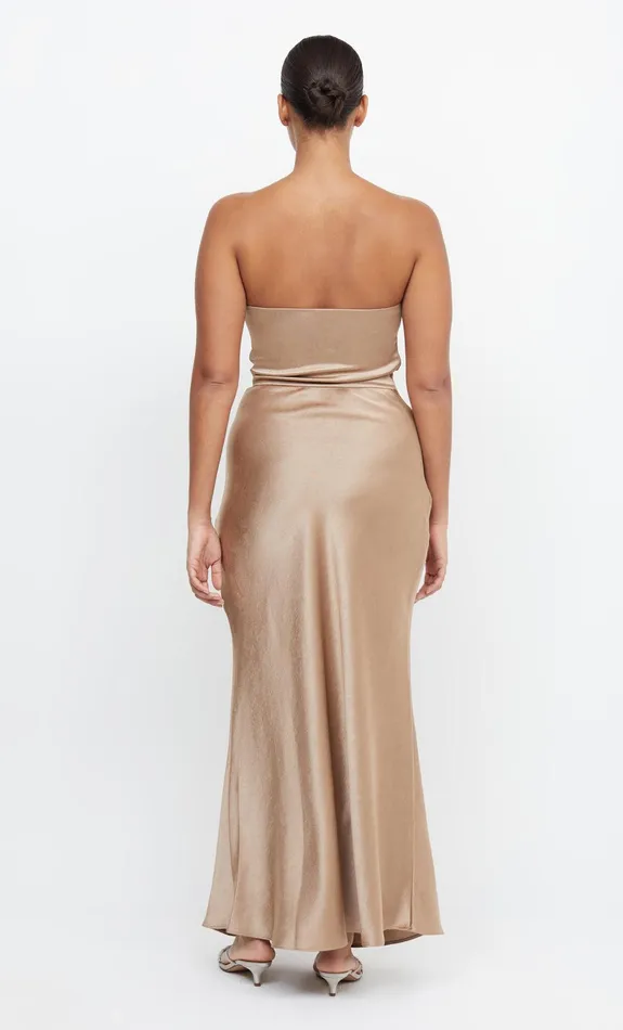 Bec Bridge Dresses THE DREAMER STRAPLESS DRESS Golden 8211 Women