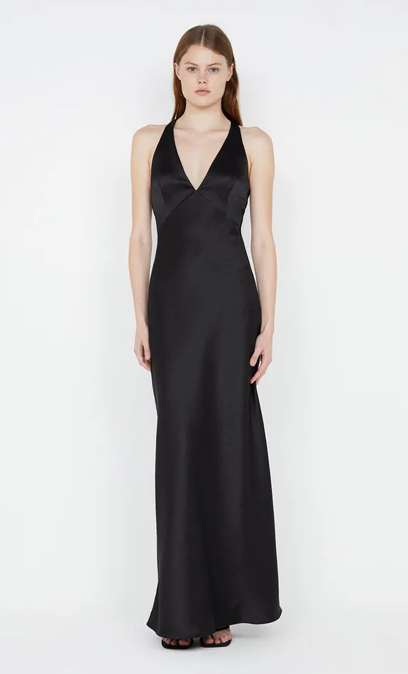 Bec Bridge Dresses THE DREAMER V NECK DRESS Black 8211 Women