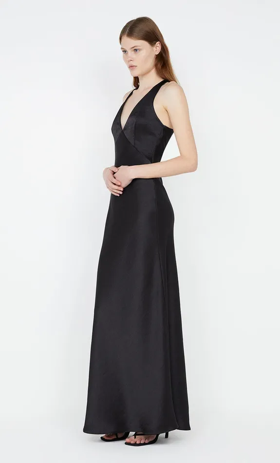 Bec Bridge Dresses THE DREAMER V NECK DRESS Black 8211 Women