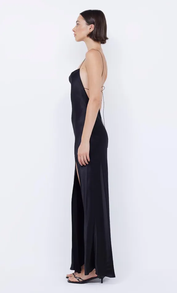 Bec Bridge Event Wear Dresses AYALA COWL MAXI DRESS Black 8211 Women