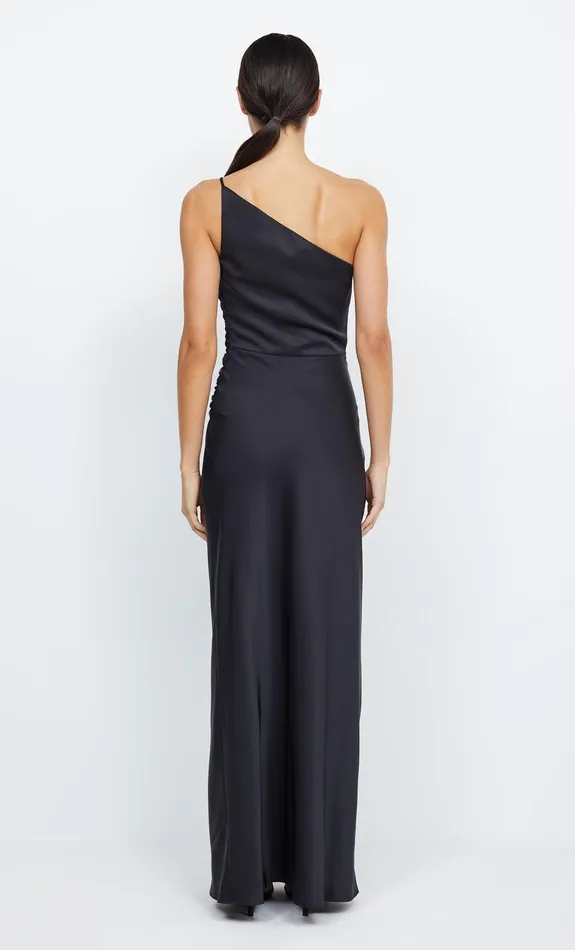 Bec Bridge Event Wear Dresses ETERNITY ASYM MAXI DRESS Black 8211 Women