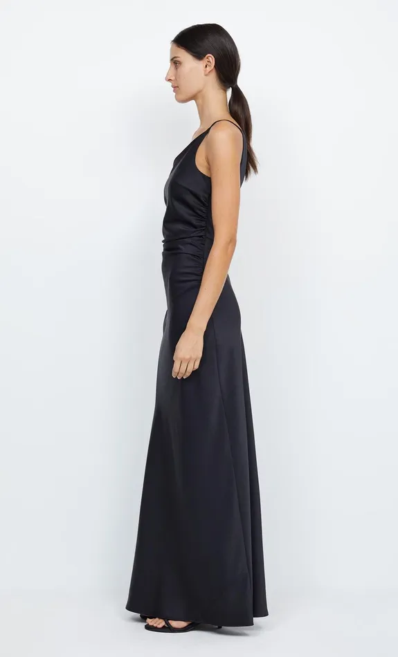 Bec Bridge Event Wear Dresses ETERNITY ASYM MAXI DRESS Black 8211 Women