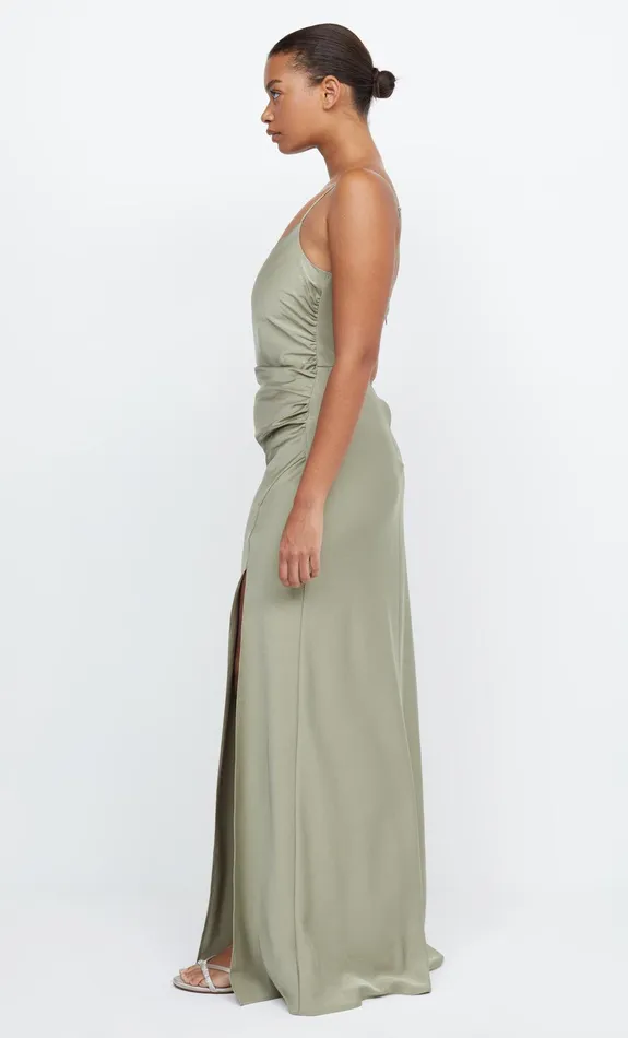 Bec Bridge Event Wear Dresses ETERNITY SCOOP MAXI DRESS Sage 8211 Women