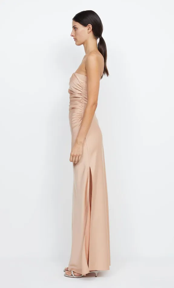 Bec Bridge Event Wear Dresses ETERNITY STRAPLESS MAXI Rose Gold 8211 Women