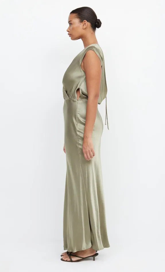 Bec Bridge Event Wear Dresses MOON DANCE MAXI DRESS Sage 8211 Women