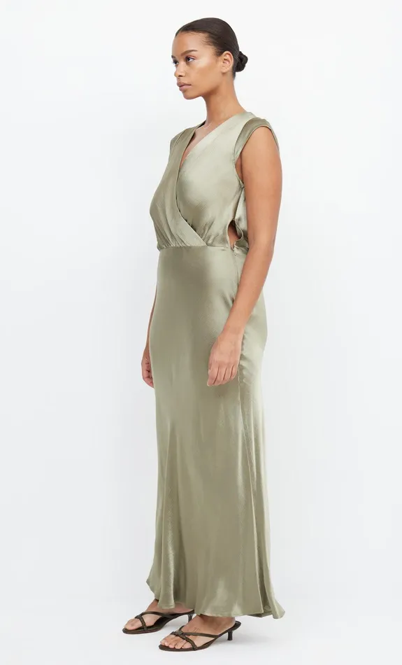 Bec Bridge Event Wear Dresses MOON DANCE MAXI DRESS Sage 8211 Women
