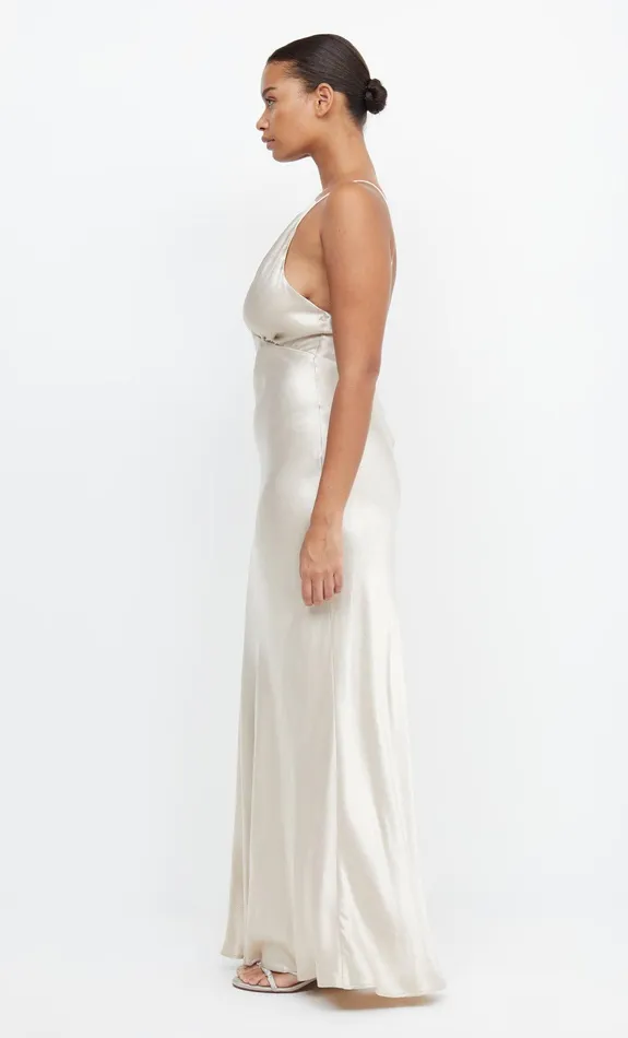 Bec Bridge Event Wear Dresses MOON DANCE V MAXI DRESS Sand 8211 Women