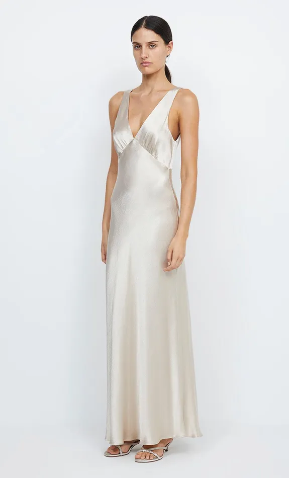 Bec Bridge Event Wear Dresses MOON DANCE VERONA DRESS Sand 8211 Women