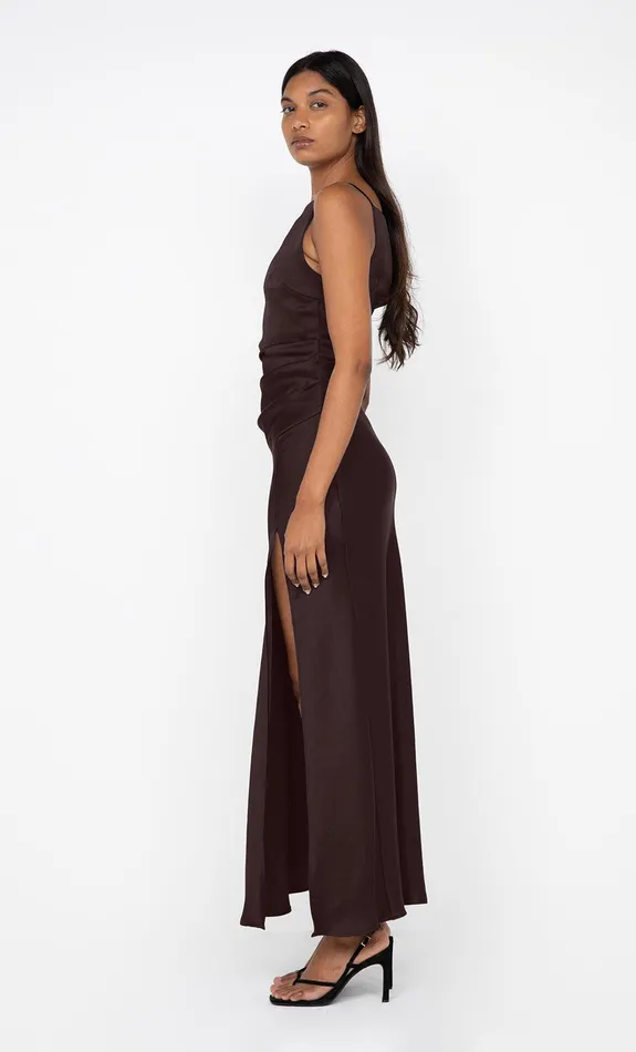 Bec Bridge Event Wear Dresses THE DREAMER MAXI DRESS Dark Chocolate 8211 Women