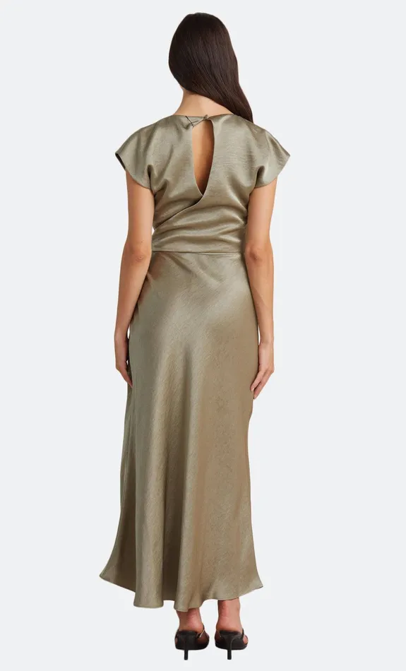 Bec Bridge Event Wear Dresses THE DREAMER WRAP DRESS Sage 8211 Women