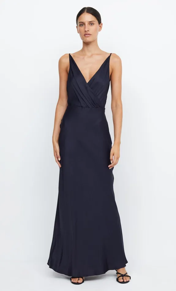 Bec Bridge Maxi Dresses ADORE V MAXI DRESS Ink 8211 Women