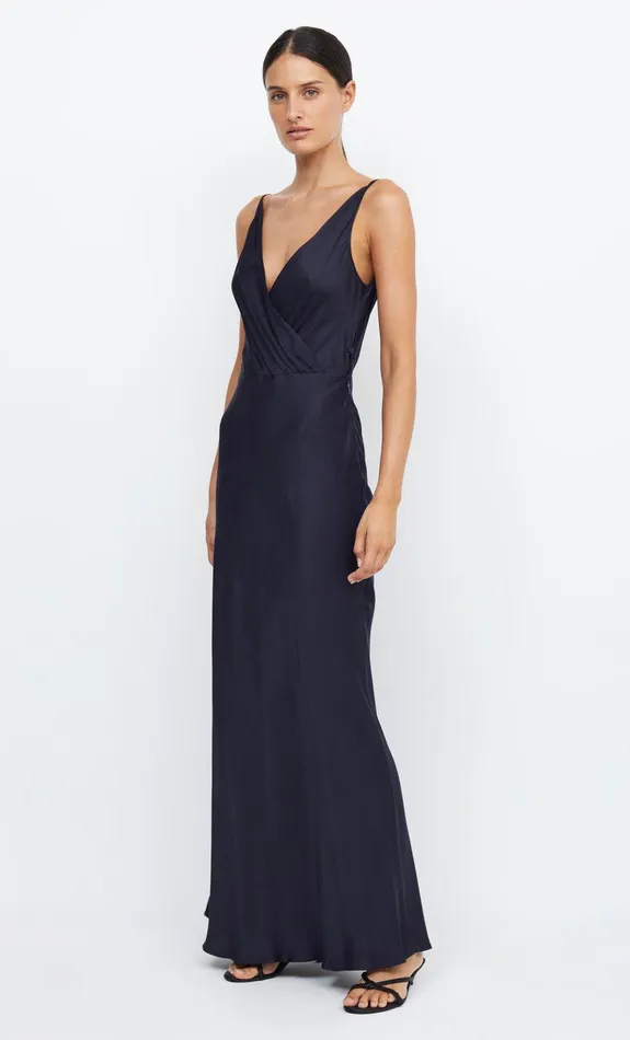 Bec Bridge Maxi Dresses ADORE V MAXI DRESS Ink 8211 Women