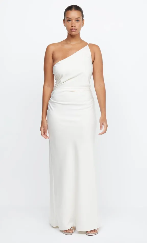 Bec Bridge Maxi Dresses ETERNITY ASYM MAXI DRESS Cream 8211 Women