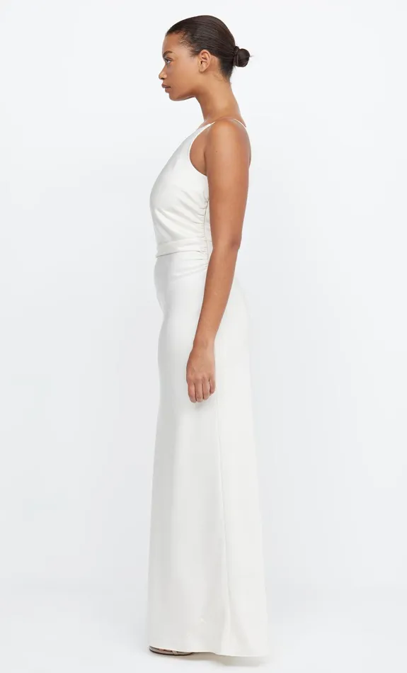 Bec Bridge Maxi Dresses ETERNITY ASYM MAXI DRESS Cream 8211 Women