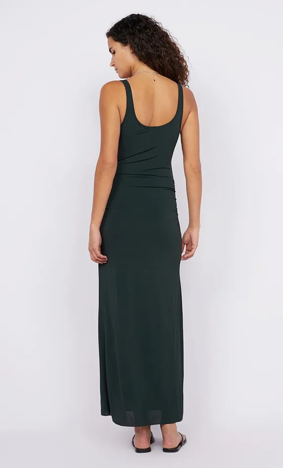 Bec Bridge Maxi Dresses JAYDE SINGLET MAXI DRESS Bottle Green 8211 Women