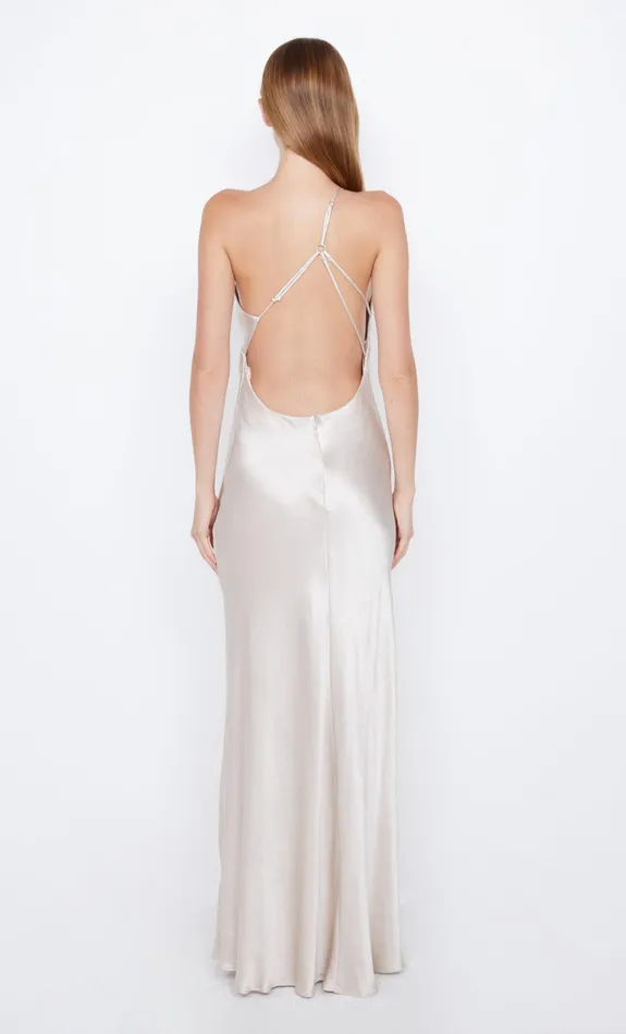 Bec Bridge Maxi Dresses MARGAUX ASYM DRESS Sand 8211 Women