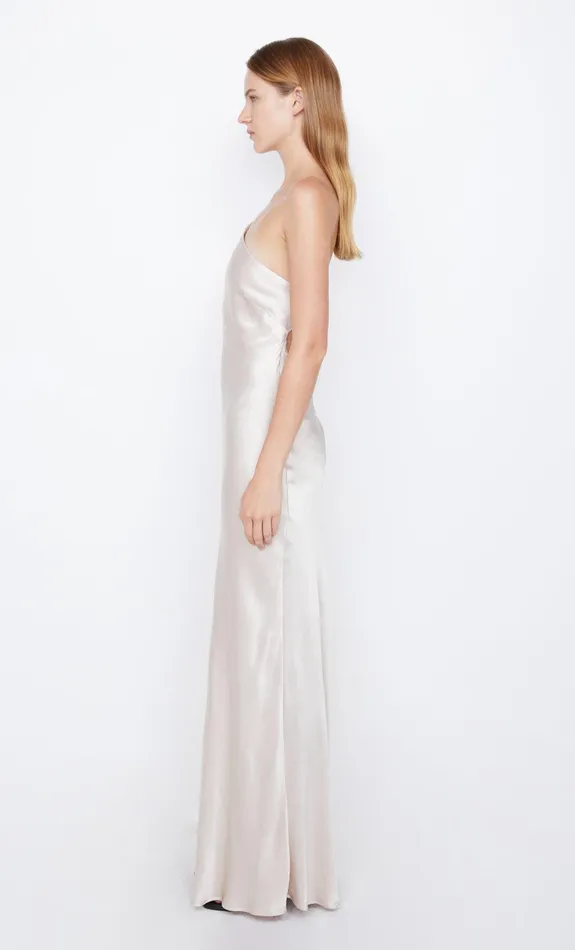 Bec Bridge Maxi Dresses MARGAUX ASYM DRESS Sand 8211 Women