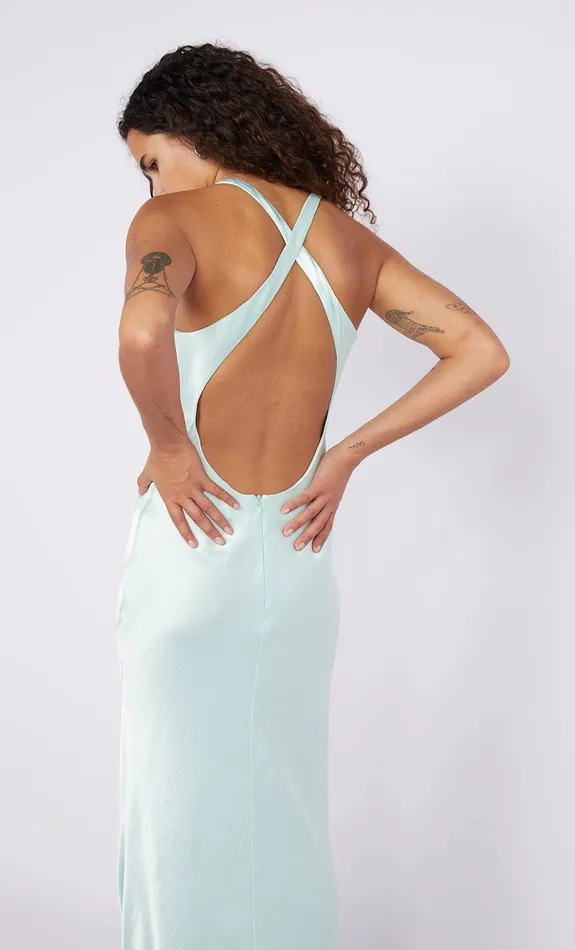 Bec Bridge Maxi Dresses MAXINA CROSSOVER DRESS Mint 8211 Women