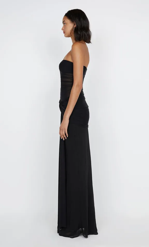 Bec Bridge Maxi Dresses NOEMI STRAPLESS DRESS Black 8211 Women