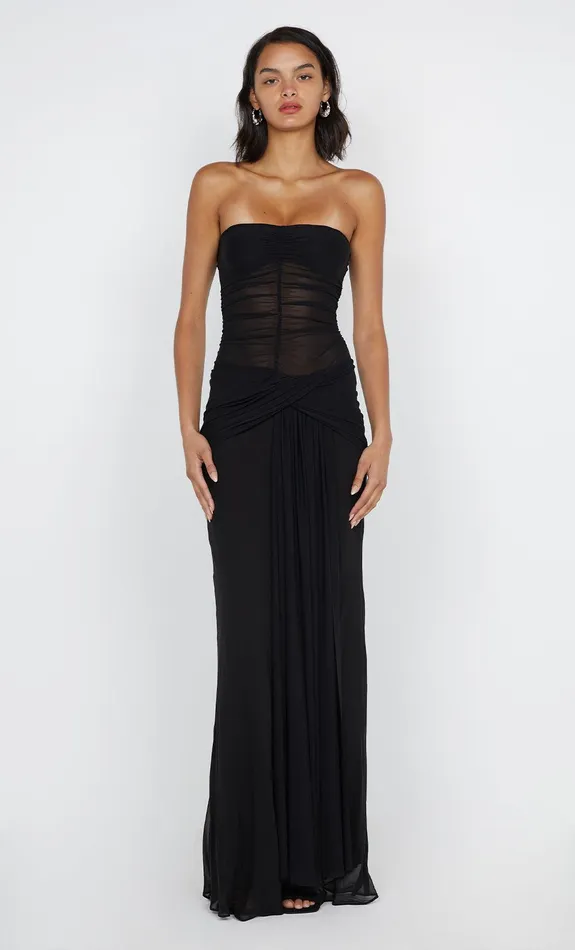 Bec Bridge Maxi Dresses NOEMI STRAPLESS DRESS Black 8211 Women