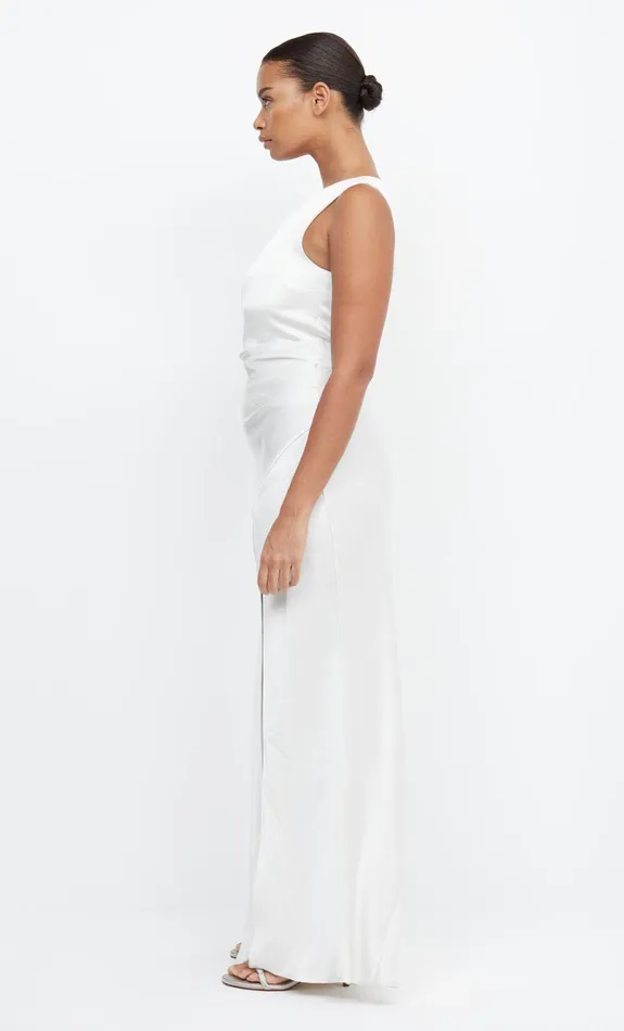 Bec Bridge Maxi Dresses THE DREAMER ASYM DRESS Ivory 8211 Women