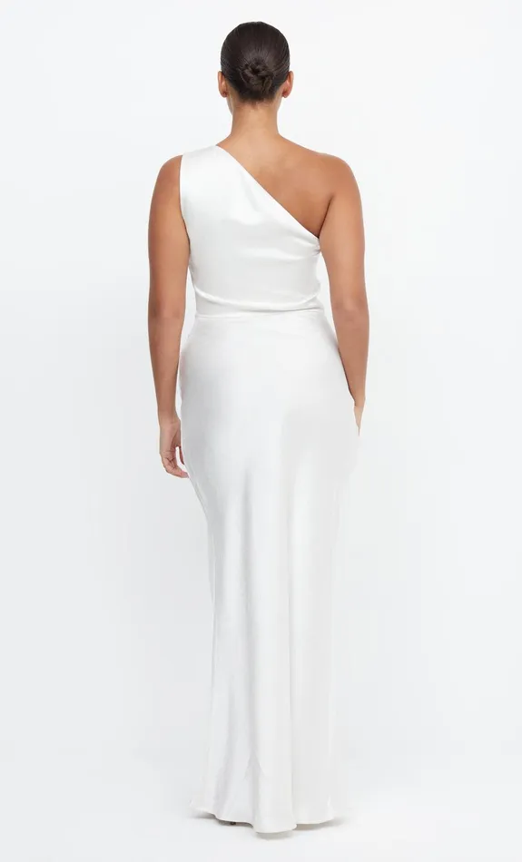 Bec Bridge Maxi Dresses THE DREAMER ASYM DRESS Ivory 8211 Women