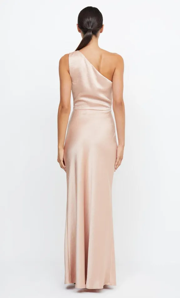 Bec Bridge Maxi Dresses THE DREAMER ASYM DRESS Rose Gold 8211 Women